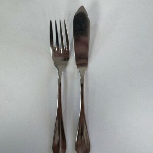 Couverts à Poisson (Set de 2: couteau & fourchette) – Location Couverts  PRESTIGE