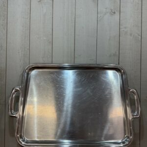 Location Grand Plat de Service INOX 60x46 cm – Buffet Froid/Chaud