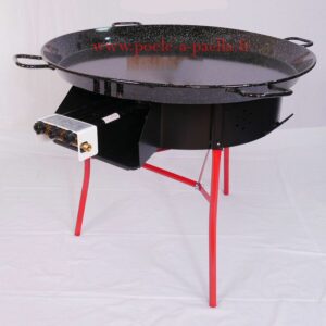 Location Kit Paëlla Géante  80 cm (Poêle, Réchaud, Trépied)